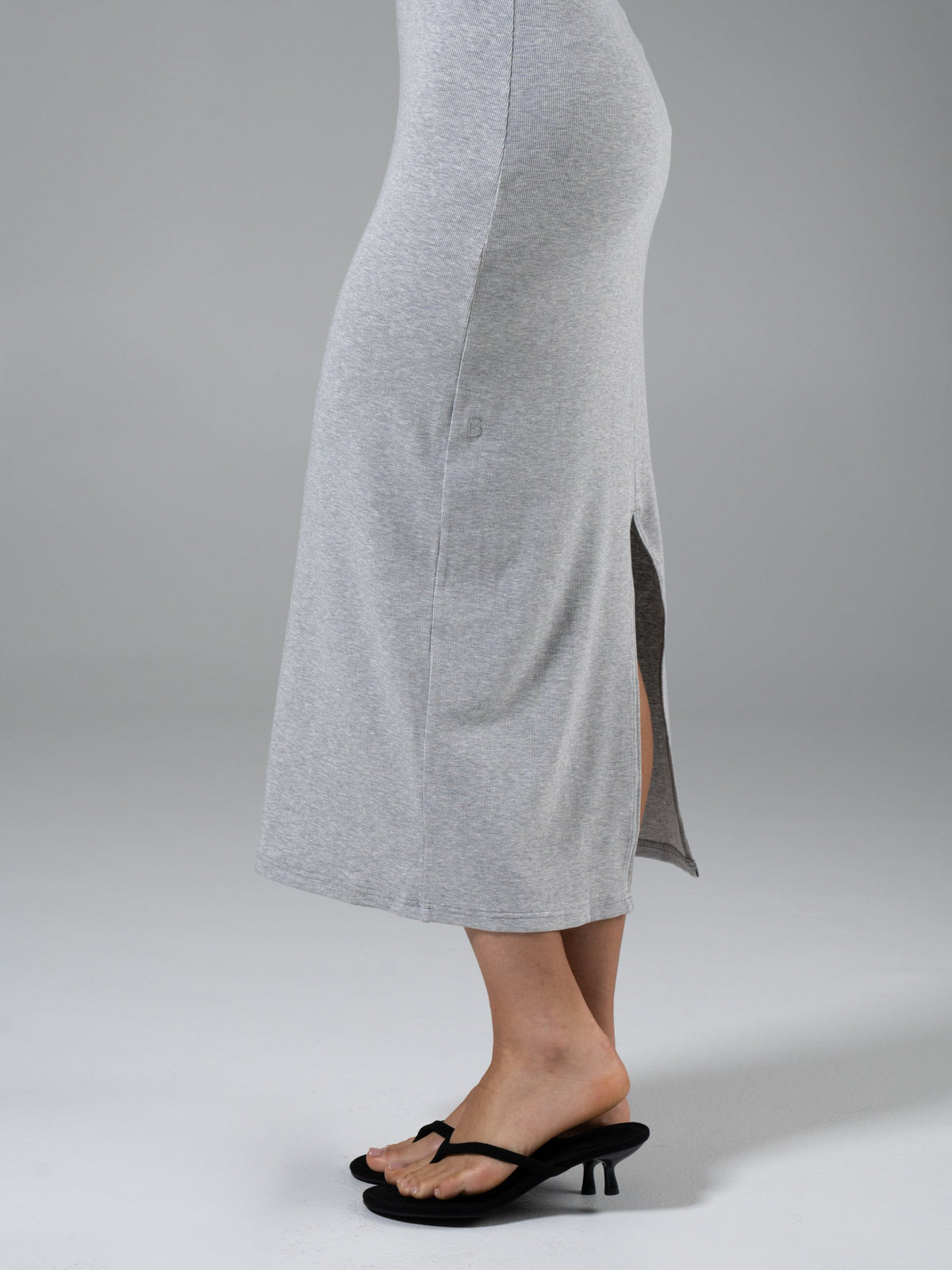 Brami Tee Shirt Dress - Heather Grey