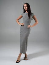 Thumbnail 1 of Brami Tee Shirt Dress - Black/ White Stripe, 1 of 6