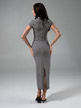 Thumbnail 5 of Brami Tee Shirt Dress - Black/ White Stripe, 5 of 6