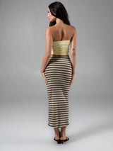 Thumbnail 5 of Nimbus Rib Midi Skirt - Multi Stripe, 5 of 7