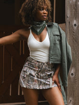 Thumbnail 1 of Denali Skort - Pink Camo, 1 of 6