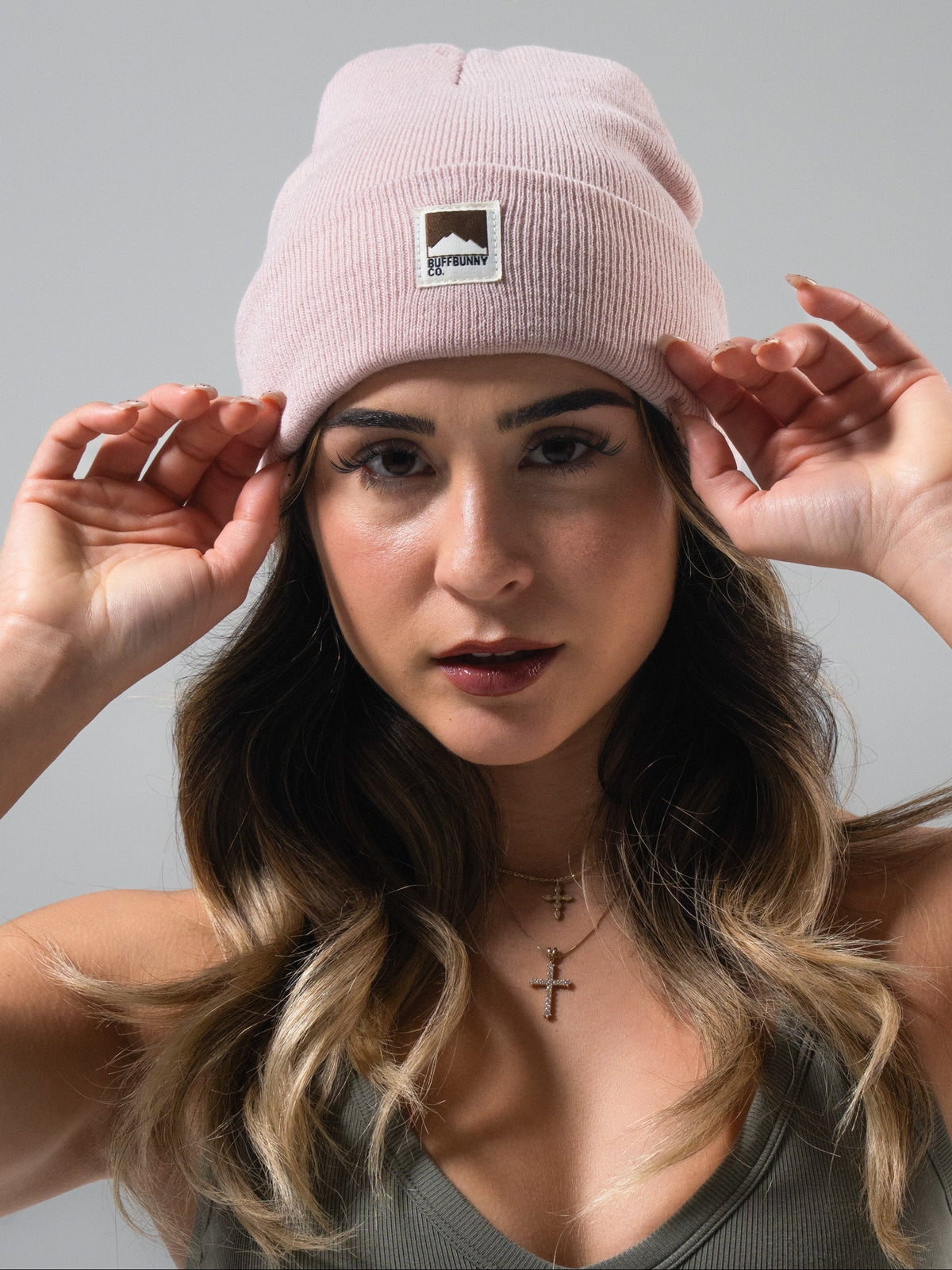 Denali Beanie - Strawberry Milk