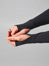 Thumbnail 7 of Halo Long Sleeve Baby Tee - Onyx Black, 7 of 7