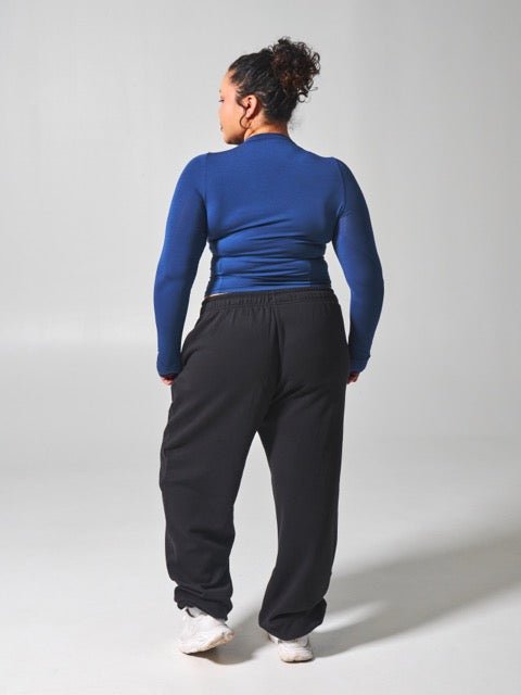 Halo Long Sleeve Baby Tee - Baked Blue