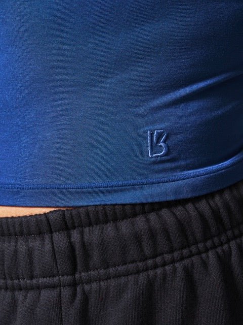 Halo Long Sleeve Baby Tee - Baked Blue