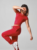 Thumbnail 7 of Halo Baby Tee - Lipstick Red, 7 of 7