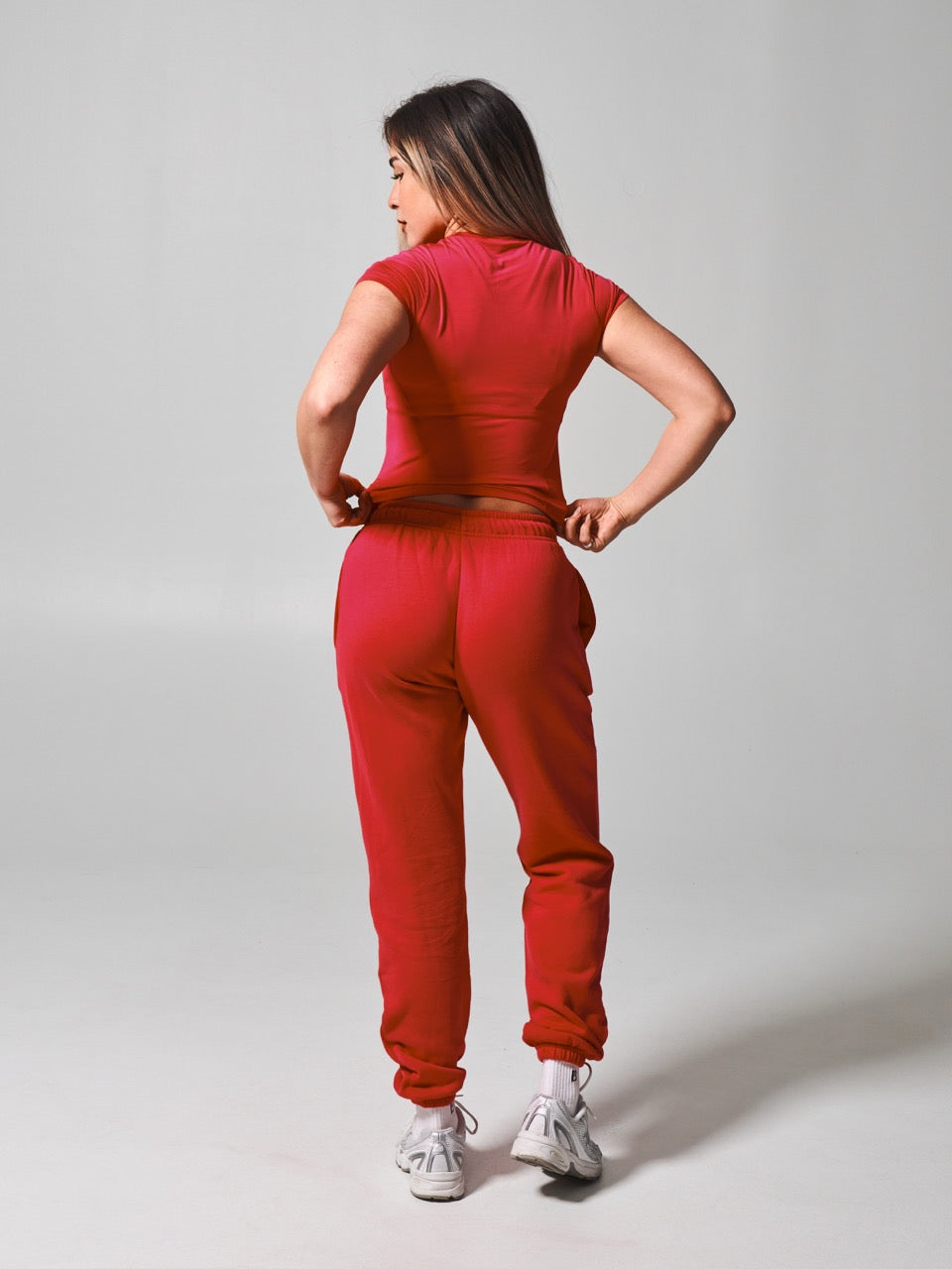 Halo Baby Tee - Lipstick Red