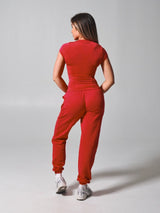 Thumbnail 5 of Halo Tee - Lipstick Red, 5 of 7