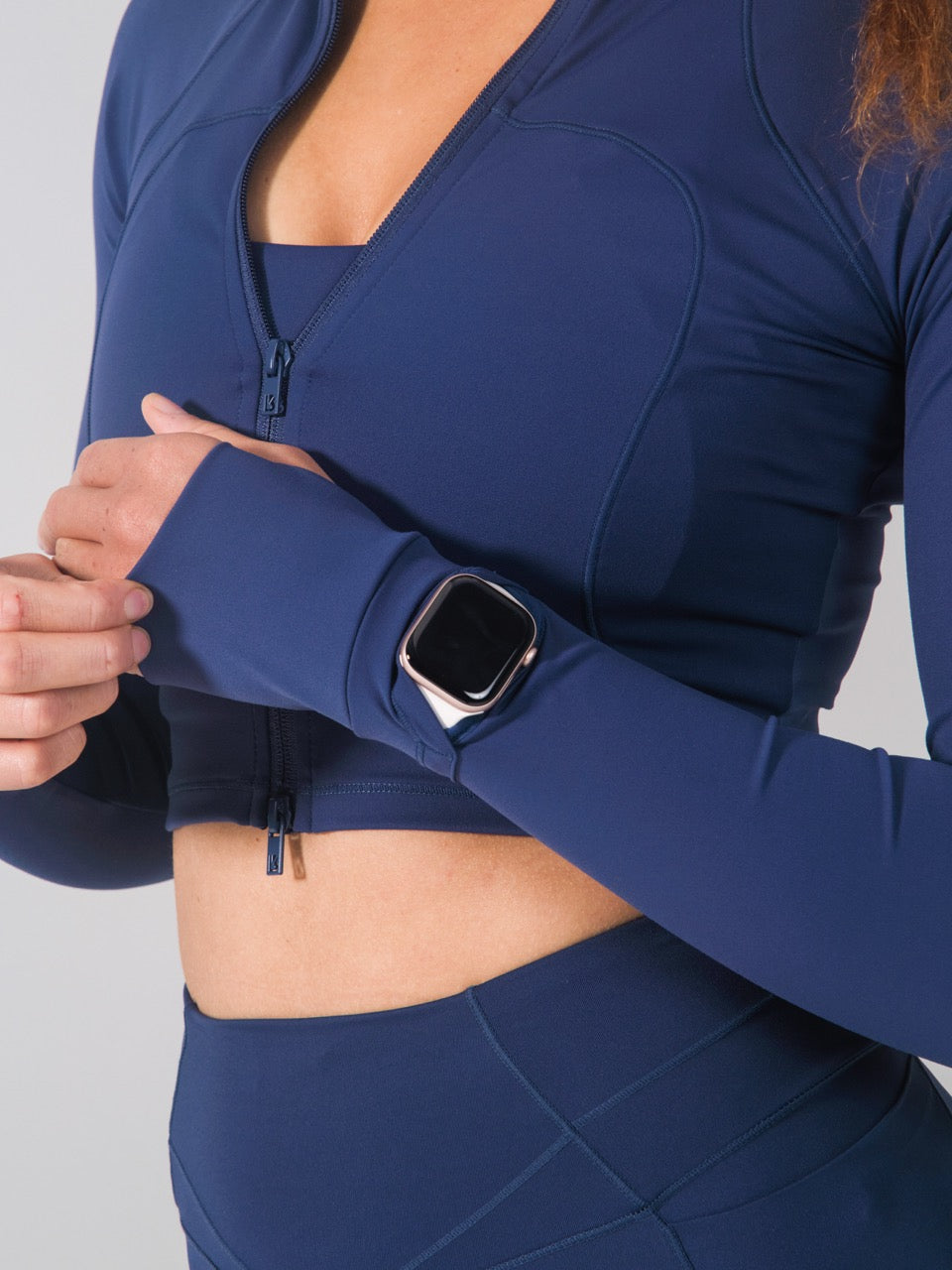 Phantom Waist Jacket - Baked Blue