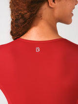 Thumbnail 5 of Storm Hip Top - Lipstick Red, 5 of 6