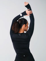 Thumbnail 3 of Storm Waist Top - Onyx Black, 3 of 5