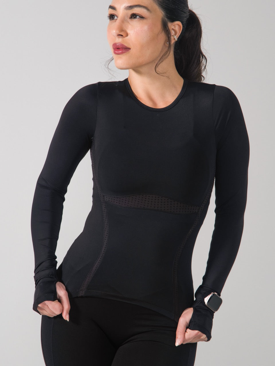Storm Hip Top - Onyx Black