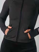 Thumbnail 5 of Elysium Zip Jacket - Onyx Black, 5 of 6