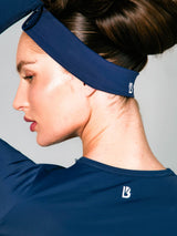 Thumbnail 2 of Airbrush Headband - Baked Blue, 2 of 2