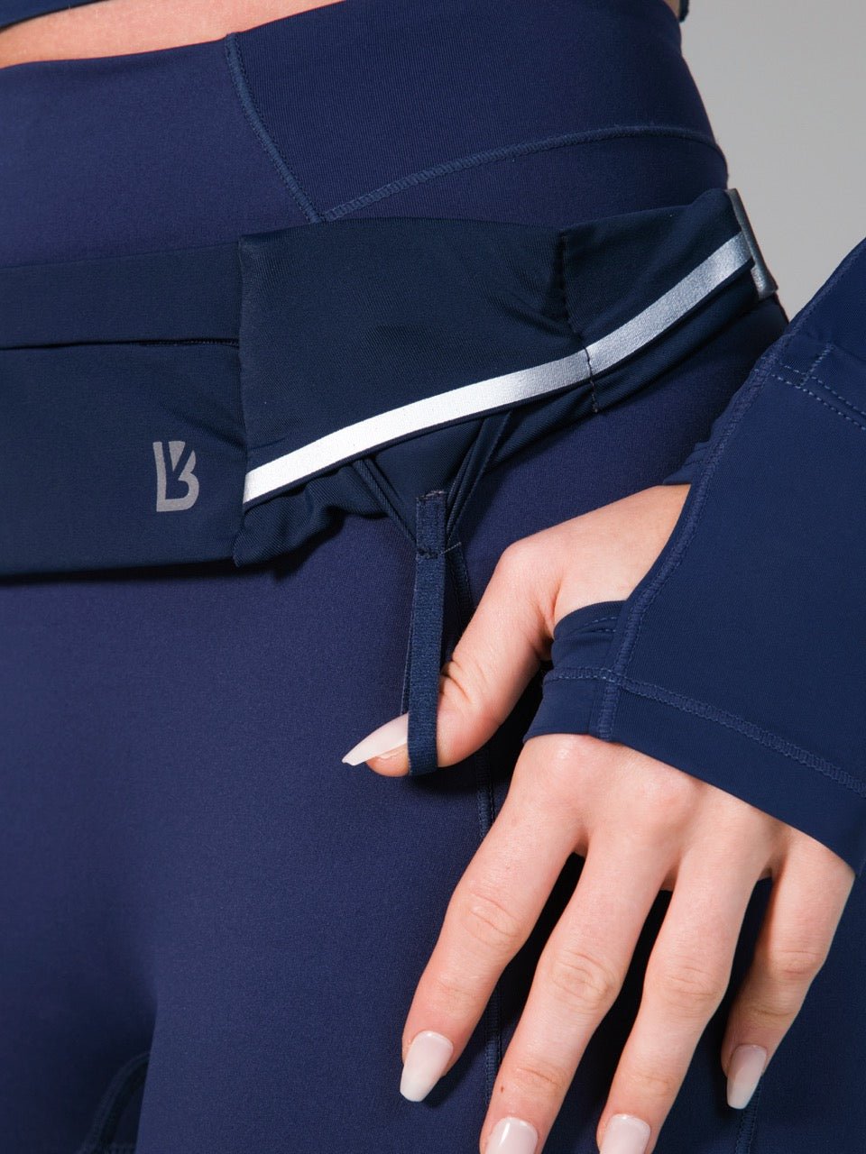 Story Running Belt - Baked Blue