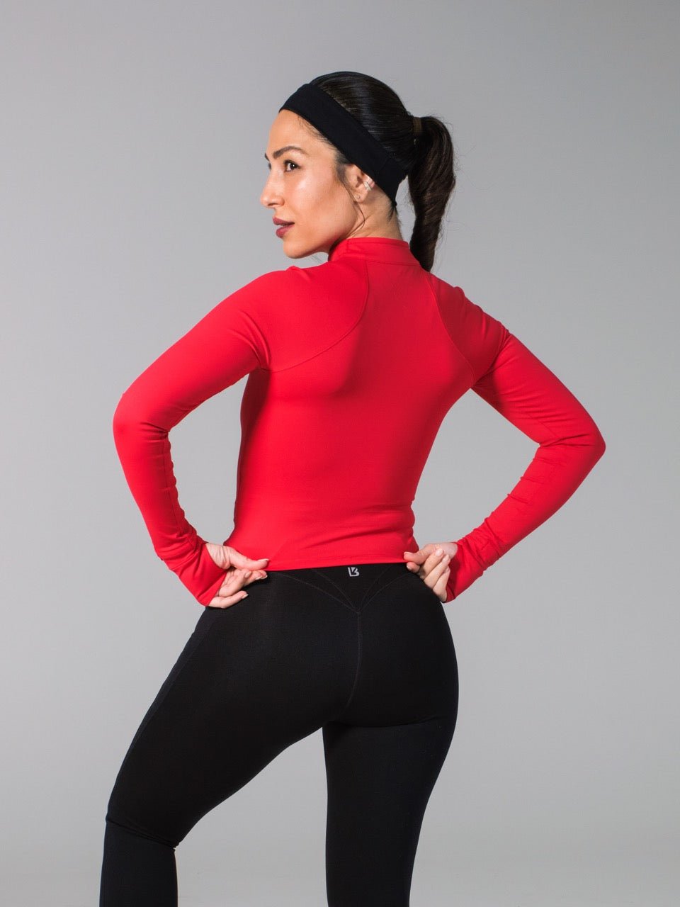 Phantom Hip Jacket - Lipstick Red