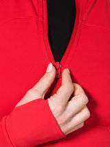 Thumbnail 4 of Phantom Hip Jacket - Lipstick Red, 4 of 7