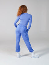 Thumbnail 5 of Halo Long Sleeve Baby Tee - Azul, 5 of 6