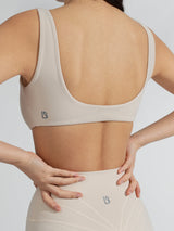 Thumbnail 7 of Twisted Sports Bra - Stardust, 7 of 9