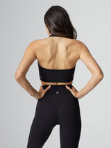 Thumbnail 4 of Revolution Halter Crop - Onyx Black, 4 of 11
