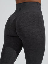 Thumbnail 2 of Snatched Seamless Legging - Charcoal, 2 of 10