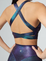 Thumbnail 2 of Alpha Sports Bra V2 - Mood Ring Holographic, 2 of 9