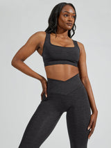 Thumbnail 9 of Snatched Seamless Legging - Charcoal, 9 of 10