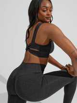 Thumbnail 10 of Snatched Seamless Legging - Charcoal, 10 of 10