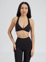Thumbnail 6 of Double Twist Sports Bra - Onyx Black, 6 of 8