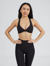 Thumbnail 7 of Double Twist Sports Bra - Onyx Black, 7 of 8