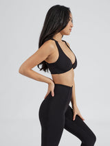 Thumbnail 8 of Double Twist Sports Bra - Onyx Black, 8 of 8