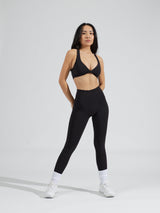 Thumbnail 4 of Double Twist Sports Bra - Onyx Black, 4 of 8