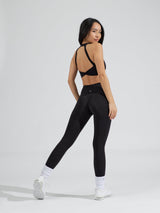 Thumbnail 5 of Double Twist Sports Bra - Onyx Black, 5 of 8