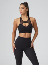 Thumbnail 4 of Ambrosia Sports Bra - Onyx Black, 4 of 11