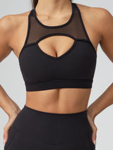 Thumbnail 1 of Ambrosia Sports Bra - Onyx Black, 1 of 11