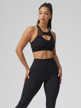 Thumbnail 3 of Ambrosia Sports Bra - Onyx Black, 3 of 11