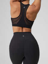 Thumbnail 2 of Ambrosia Sports Bra - Onyx Black, 2 of 11
