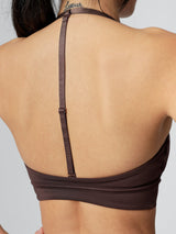 Thumbnail 3 of Sultry Sports Bra - Journey Dark Brown, 3 of 6