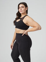 Thumbnail 9 of Ambrosia Sports Bra - Onyx Black, 9 of 11