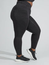 Thumbnail 4 of Snatched Seamless Legging - Charcoal, 4 of 10