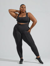 Thumbnail 6 of Snatched Seamless Legging - Charcoal, 6 of 10