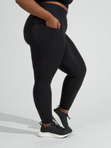 Thumbnail 9 of Contour Pocket Legging - Onyx Black, 9 of 13