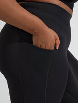 Thumbnail 10 of Contour Pocket Legging - Onyx Black, 10 of 13