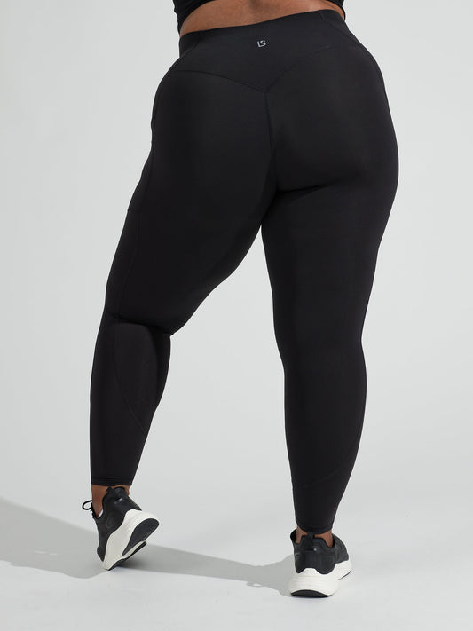 Contour Pocket Legging - Onyx Black