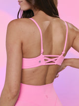 Thumbnail 1 of Buttercup Sports Bra - Lover Pink, 1 of 6