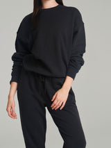 Thumbnail 4 of Threads Crew Pullover - Onyx Black, 4 of 6