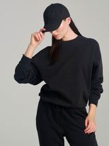 Thumbnail 5 of Threads Crew Pullover - Onyx Black, 5 of 6