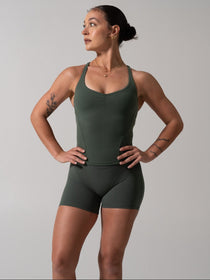Poshknit Hip Tank - Limon Pepino