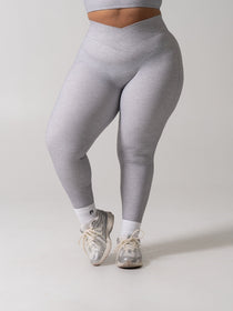 Siren Scrunch Legging - Platinum