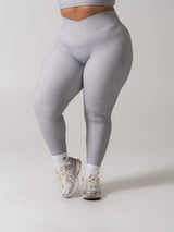 Thumbnail 4 of Siren Scrunch Legging - Platinum, 4 of 7
